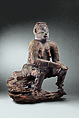 Seated Female Figure, Wood, Mbembe peoples